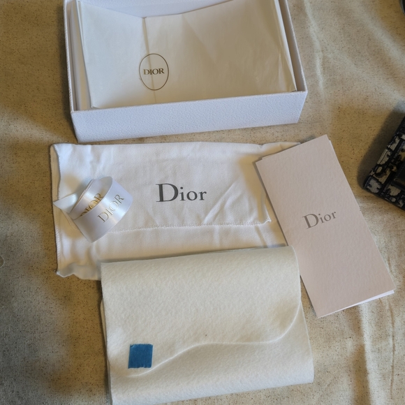 Dior Saddle Belt Pouch Blue Dior Oblique Jacquard - Picture 12 of 12